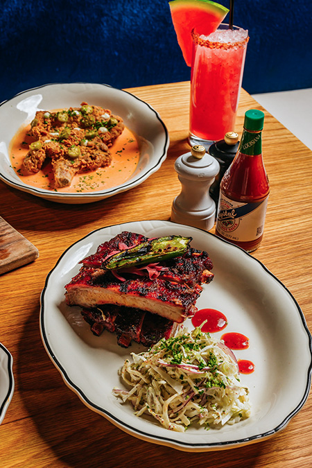 Felipe's Bar & Grill Food & Interior